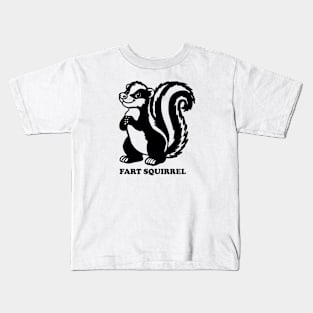 Fart Squirrel Kids T-Shirt